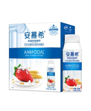 YL Strawberry Oat Flavour Yogurt Drink 200g*10