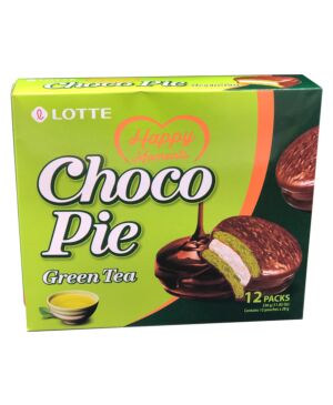 LOTTE Chocopie Green Tea 12-pack 336g