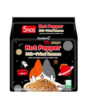 SAMYANG Hot Pepper Stir Fried Ramen 120g*5
