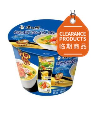 【Buy 1 get 1 free】MASTER KONG Instant Noodles - artificial Fish Flavour 101g