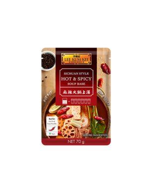 【Buy Two Get One Free】LKK Soup Base for Sichuan Hot&Spicy Hotpot 70g