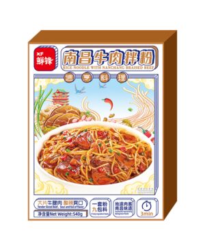 Rice Noodle With NanChang Brised Beef Box 540g