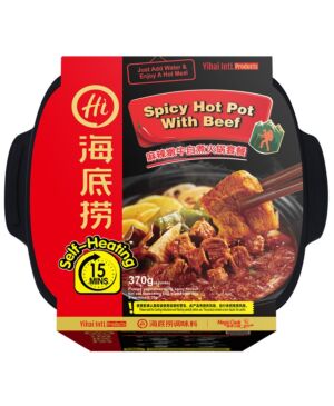 HAIDILAO Self-Heating Beef Hot Pot - Spicy Flavour 380g