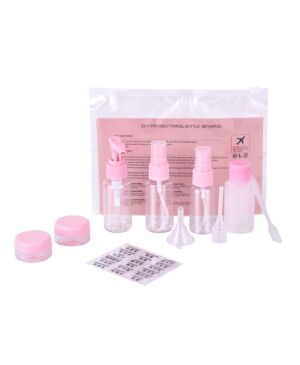 [Pink] Travel Bottle Set