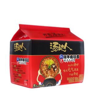 [Buy 1 Get 1 Free] Uniform Tangda Instant Noodle Korean Style Spicy 125g*5