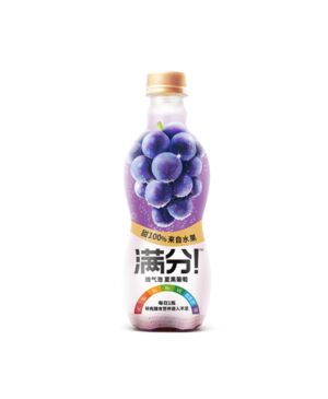 Chi Forest Carbonated Juice Drink-Grape Flavour 380ml