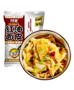 BAIJIA AKUAN Sichuan Broad Noodles - Sour and Hot Flavour 115g