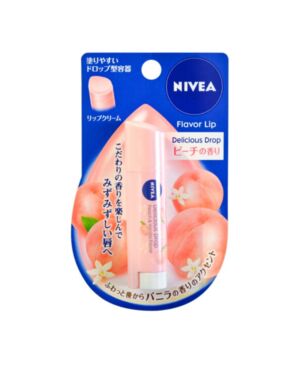 NIVEA peach flavor Lip Balm 3.5g