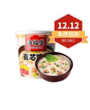 【12.12 Special offer】HAIFUSHENG Chicken Flavour Congee 33g