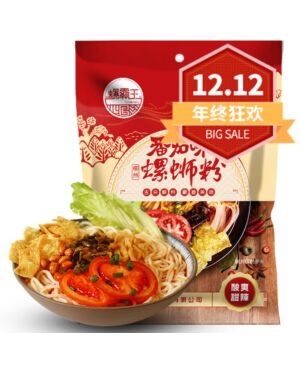 【12.12 Special offer】LOUBAWANG Rice Noodles Tomato Flavor 306g