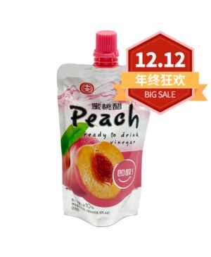 【12.12 Special offer】Peach Vinegar Drink 140ml