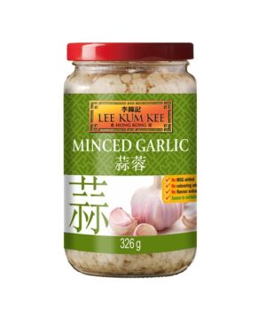 【Free Sweet Soy Sauce for Dim Sum & Rice 20g】LKK Minced Garlic 326g