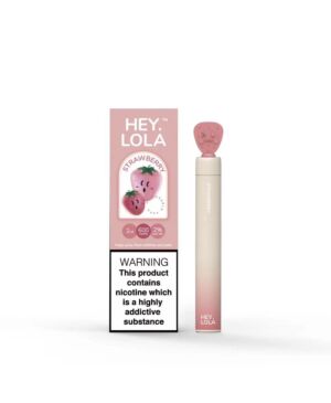 【Single Pack】Hey Lola Disposable Vape - Strawberry