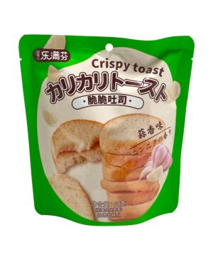 QIQU Crispy Toast-Garlic Flavour 68g