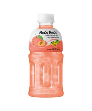 Mogu Mogu Peach Flavoured Drink with Nata De Coco 320ml