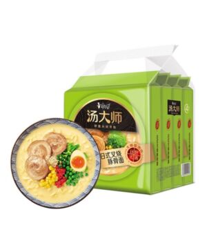 [Buy 1 Get 1 Free] MASTER KONG TDS Instant Noodles - Roast Artificial Pork Japanese style Flavour 550g