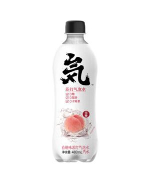 GKF Sparkling Water -Peach Flavour 480ml