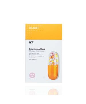 【Orange White】Dr.jart V7 Vitamin Brightening Pill Mask 5pcs