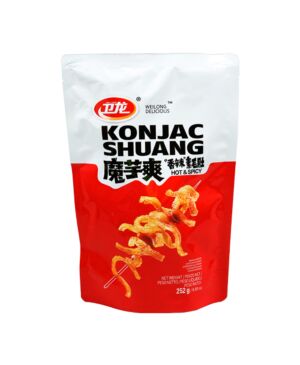 Konjac Snack Hot Spicy Shuang 252g
