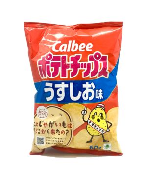 Calbee Potato Chips Salt Flavour 60g