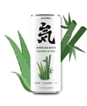 Sparking Water- Bamboo & Aloe 330ml